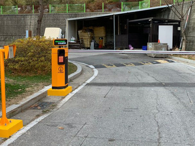 강원도 평창 주차차단기설치