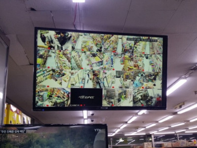 마트 cctv 설치 및 스피커 설치